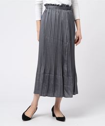 flower | メタリックプリーツスカート(スカート)