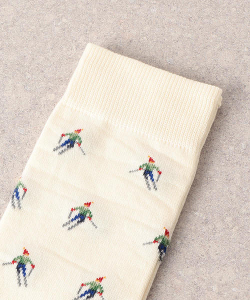 green label relaxing（グリーンレーベルリラクシング）の「[ロイヤルティーズ] CM ROYALTIES HERMANN WH ソックス ◆（ソックス/靴下・メンズ・ホワイト・FREE）」の2枚目の写真