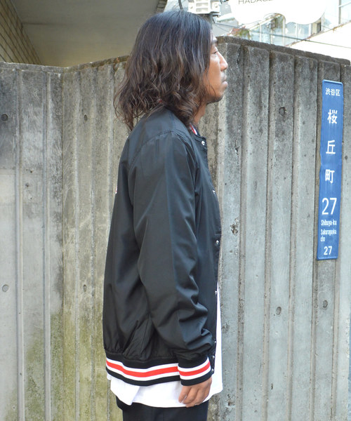 VANS（バンズ）の「VANS/ヴァンズ Line Rib Stadium Jacket