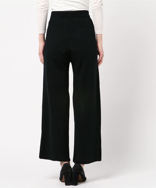 Luz Llena（ラズレナ）の「裾ボタンニットワイドパンツ（その他パンツ・レディース・ブラック/ベージュ/グレー・MEDIUM）」の8枚目の写真