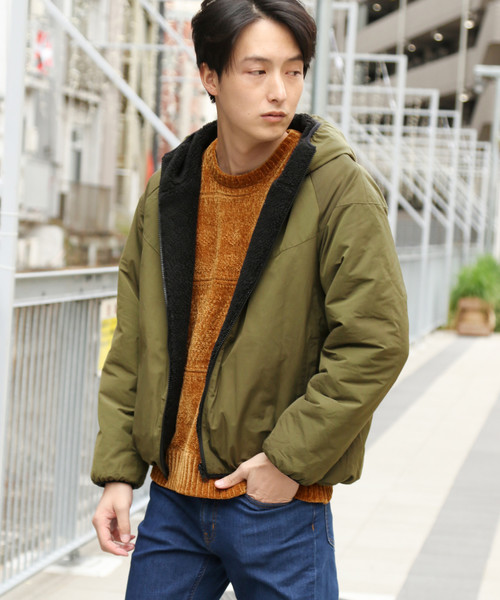LAKOLE（ラコレ）の「【マルチウェイ】リバーシブルボアブルゾン 