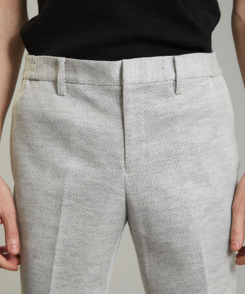 5351 POUR LES HOMMES（ゴーサンゴーイチプールオム）の「【セットアップ対応】サマーブレードノータックスリムテーパードパンツ（その他パンツ・メンズ・ライトグレー/ブラック・44/46/48/50）」の6枚目の写真