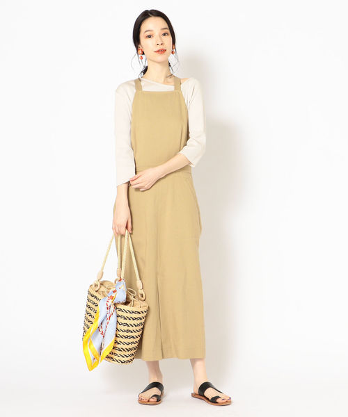 SHIPS(シップス)の「Prefer SHIPS:7部袖アシンメトリーカットソー(Tシャツ/カットソー・レディース・ベージュ/グレー/オレンジ/ライトグリーン・ONE SIZE)」の18枚目の写真