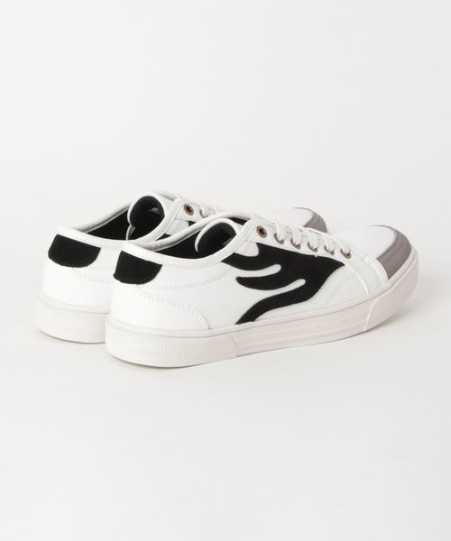 DRAGON BEARD（ドラゴンベアード）の「ドラゴンベアード 19SS DB-2246（スニーカー・メンズ・ホワイト×ブラック/ブラック×ブラック/ホワイト×パープル・8h/9h/8/9/10）」の5枚目の写真