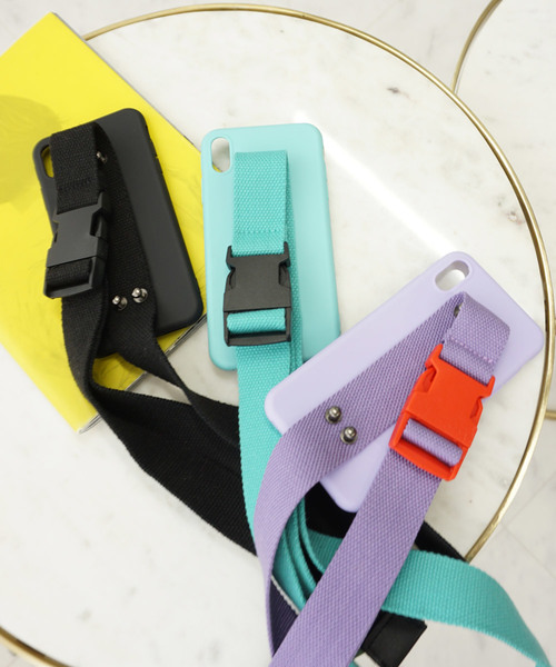 DONOBAN（ドノバン）の「バックル付iPhoneケース【XSmax専用】（スマホケース/カバー・レディース・ブラック/パープル/グリーン・ONESIZE）」の12枚目の写真