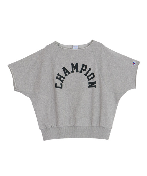 Champion（チャンピオン）の「【Champion】ロゴビッグクルーネックスウェット（スウェット・レディース・ホワイト/グレー/グリーン/ネイビー・M）」の14枚目の写真
