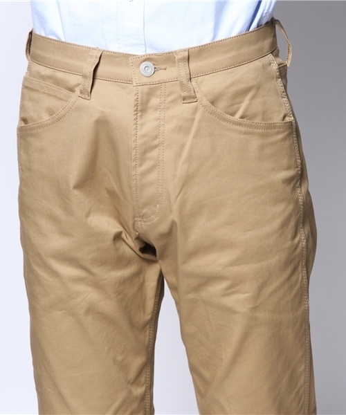 JOURNAL STANDARD（ジャーナルスタンダード）の「ウエポンストレッチ5ポケットロールアップパンツ（その他パンツ・メンズ・ブラック/ベージュ/ゴールド/ブルー系その他/ネイビー・MEDIUM/SMALL/LARGE）」の12枚目の写真