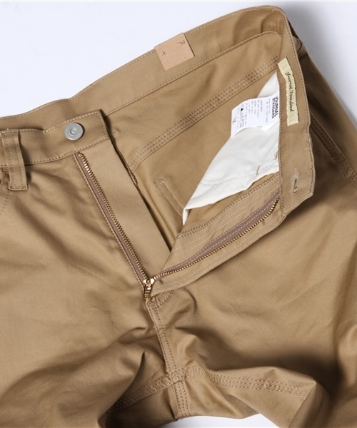 JOURNAL STANDARD（ジャーナルスタンダード）の「ウエポンストレッチ5ポケットロールアップパンツ（その他パンツ・メンズ・ブラック/ベージュ/ゴールド/ブルー系その他/ネイビー・MEDIUM/SMALL/LARGE）」の8枚目の写真