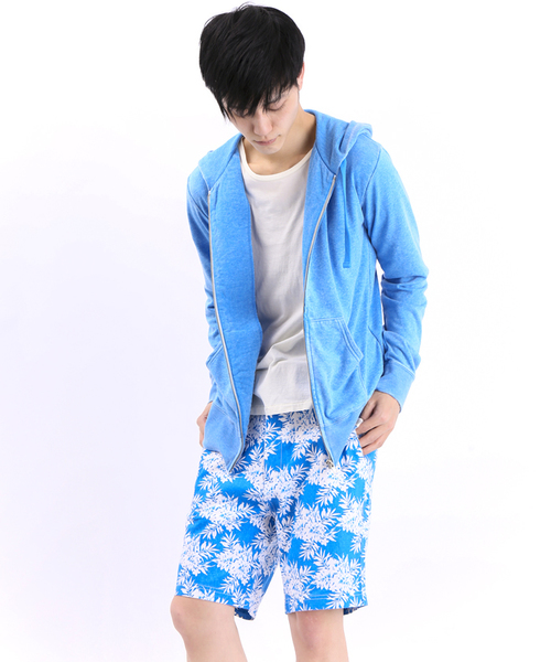 WEGO(ウィゴー)の「WEGO/ボタニカルショーツ(その他パンツ・メンズ・ブラック/ブルー/ホワイト/ネイビー・LARGE/MEDIUM)」の22枚目の写真