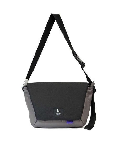 MILESTO(ミレスト)の「【MILESTO/ミレスト】NAUGHTIAM 別注 Hutte メッセンジャーバッグ S(ショルダーバッグ・レディース・ブラック/ネイビー/ブラック系その他/グレイッシュベージュ・FREE)」の3枚目の写真