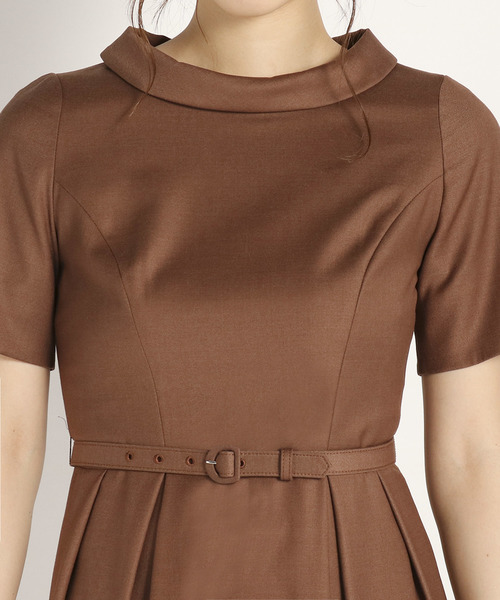 セール ワンピース ワンピース ｔ ｒギャバウォッシュ ワンピース ワンピース Strawberry Fields ストロベリーフィールズ のファッション