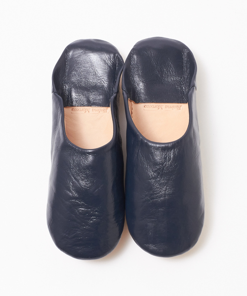 collex(コレックス)の「バブーシュ MENS(ルームシューズ/スリッパ)」|ネイビー
