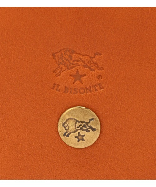 IL BISONTE（イルビゾンテ）の「IL BISONTE / ORIGINAL LEATHER / カードケース（カードケース・レディース・ブラック/ダークブラウン/ネイビー/グレー/レッド/オレンジ/グリーン/ライトブラウン/ナチュラル/レンガ/オリーブ/ホワイト・FREE）」の13枚目の写真