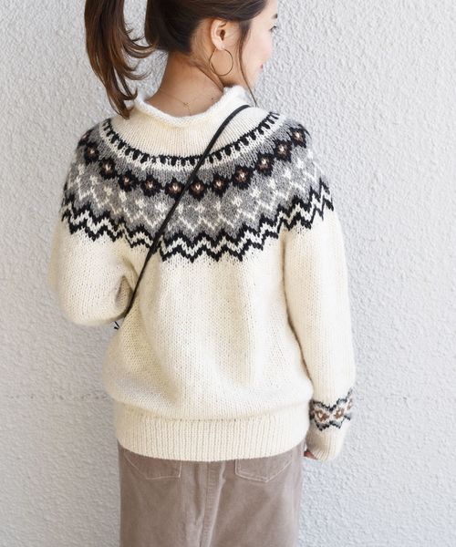 SHIPS - 今期SHIPS ノルディックロールネックニット liflattie ships（リフラティ シップス）の「liflattie ships