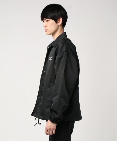 WEGO(ウィゴー)の「WEGO/Roseコーチジャケット(ブルゾン・メンズ・ホワイト/ブラック・MEDIUM/LARGE)」の3枚目の写真