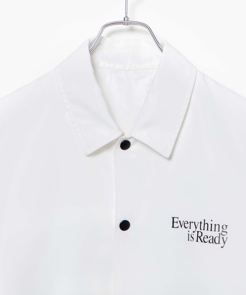 WEGO(ウィゴー)の「WEGO/Roseコーチジャケット(ブルゾン・メンズ・ホワイト/ブラック・MEDIUM/LARGE)」の17枚目の写真