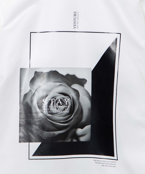 WEGO(ウィゴー)の「WEGO/Roseコーチジャケット(ブルゾン・メンズ・ホワイト/ブラック・MEDIUM/LARGE)」の15枚目の写真