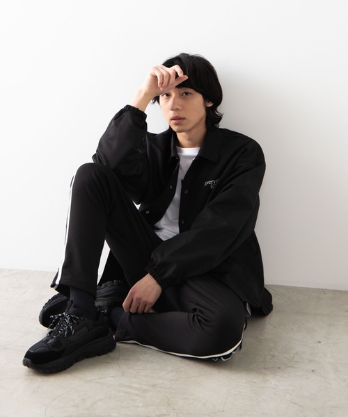 WEGO(ウィゴー)の「WEGO/Roseコーチジャケット(ブルゾン・メンズ・ホワイト/ブラック・MEDIUM/LARGE)」の22枚目の写真