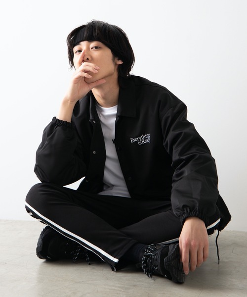 WEGO(ウィゴー)の「WEGO/Roseコーチジャケット(ブルゾン・メンズ・ホワイト/ブラック・MEDIUM/LARGE)」の21枚目の写真