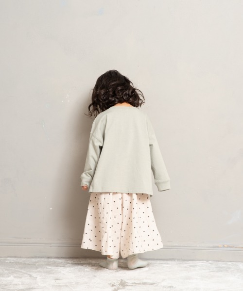 LOWRYS FARM(ローリーズファーム)の「【KIDS】アサレーヨンドットスカーチョ 877413(その他パンツ・キッズ・チャコールグレー/アイボリー・MEDIUM/LARGE/X-LARGE)」の5枚目の写真