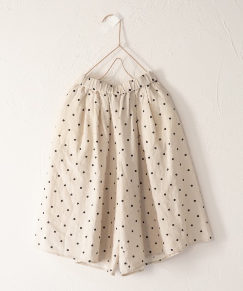 LOWRYS FARM(ローリーズファーム)の「【KIDS】アサレーヨンドットスカーチョ 877413(その他パンツ・キッズ・チャコールグレー/アイボリー・MEDIUM/LARGE/X-LARGE)」の8枚目の写真