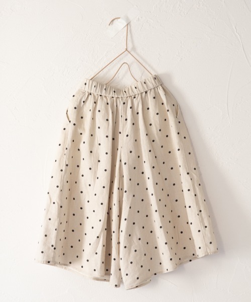 LOWRYS FARM(ローリーズファーム)の「【KIDS】アサレーヨンドットスカーチョ 877413(その他パンツ・キッズ・チャコールグレー/アイボリー・MEDIUM/LARGE/X-LARGE)」の9枚目の写真