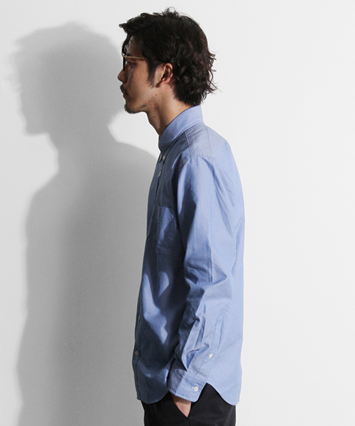 URBAN RESEARCH（アーバンリサーチ）の「UR PIN OX BUTTONDOWN SHT（シャツ/ブラウス・メンズ・ブラック/ライトブルー/ブルー/ホワイト・LARGE/MEDIUM）」の11枚目の写真