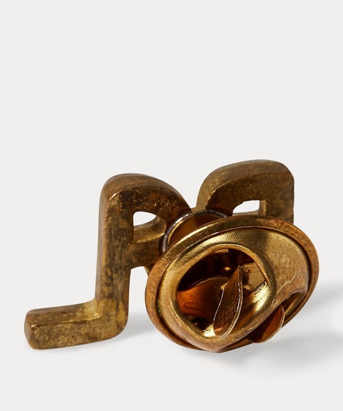 ブラス ロゴ ピン（ブローチ/コサージュ）｜RRL（ダブル アール エル