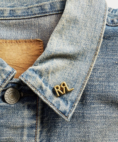 ブラス ロゴ ピン（ブローチ/コサージュ）｜RRL（ダブル アール エル