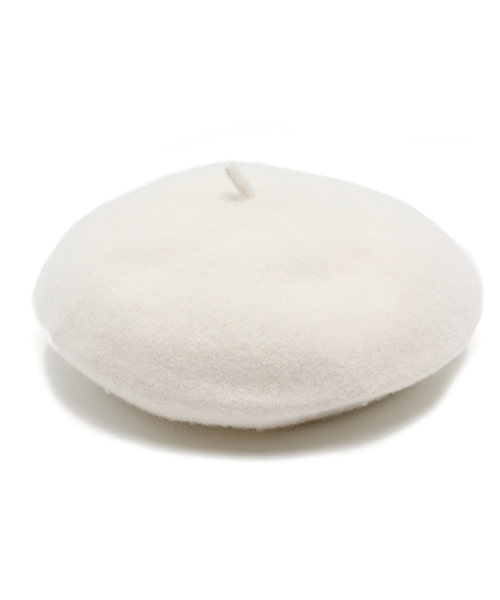 WHO'S WHO gallery（フーズフーギャラリー）の「【期間限定セール】フェルトベレー帽（ハンチング/ベレー帽・レディース・ホワイト/グレー/レッド/ブラック・FREE）」の10枚目の写真