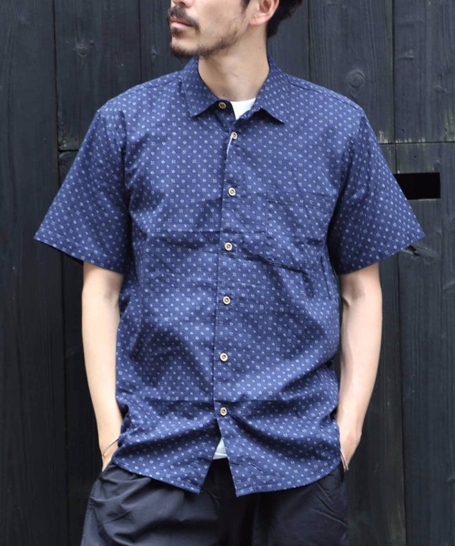 JEANS MATE(ジーンズメイト)の「和柄プリントシャツ 総柄シャツ(シャツ/ブラウス・メンズ・その他1/その他2/その他3/その他4・MEDIUM/LARGE/X-LARGE)」の1枚目の写真