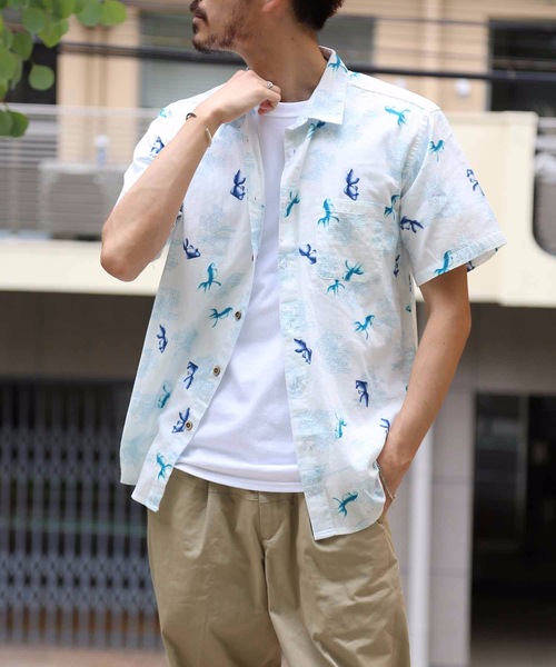 JEANS MATE(ジーンズメイト)の「和柄プリントシャツ 総柄シャツ(シャツ/ブラウス・メンズ・その他1/その他2/その他3/その他4・MEDIUM/LARGE/X-LARGE)」の6枚目の写真