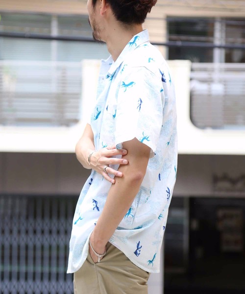 JEANS MATE(ジーンズメイト)の「和柄プリントシャツ 総柄シャツ(シャツ/ブラウス・メンズ・その他1/その他2/その他3/その他4・MEDIUM/LARGE/X-LARGE)」の7枚目の写真