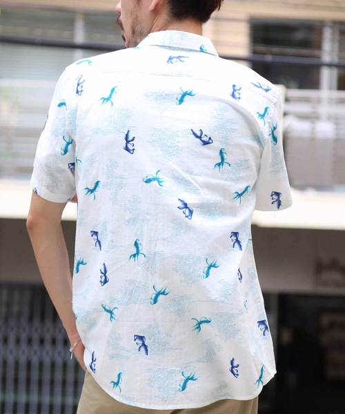 JEANS MATE(ジーンズメイト)の「和柄プリントシャツ 総柄シャツ(シャツ/ブラウス・メンズ・その他1/その他2/その他3/その他4・MEDIUM/LARGE/X-LARGE)」の8枚目の写真