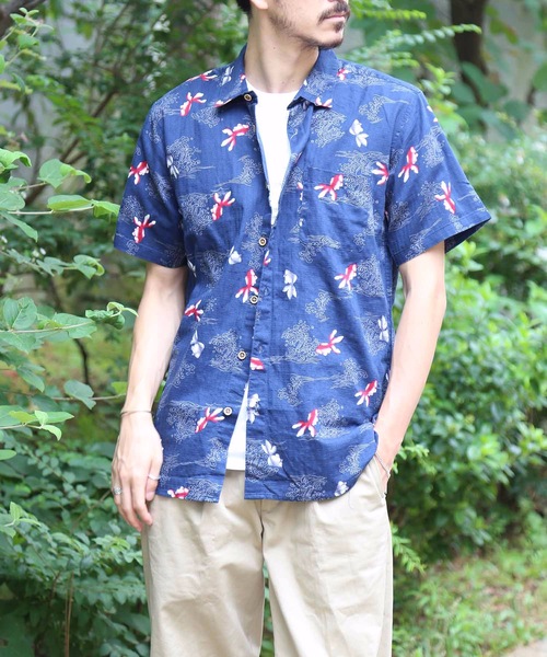 JEANS MATE(ジーンズメイト)の「和柄プリントシャツ 総柄シャツ(シャツ/ブラウス・メンズ・その他1/その他2/その他3/その他4・MEDIUM/LARGE/X-LARGE)」の11枚目の写真