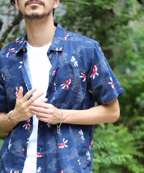 JEANS MATE(ジーンズメイト)の「和柄プリントシャツ 総柄シャツ(シャツ/ブラウス・メンズ・その他1/その他2/その他3/その他4・MEDIUM/LARGE/X-LARGE)」の12枚目の写真