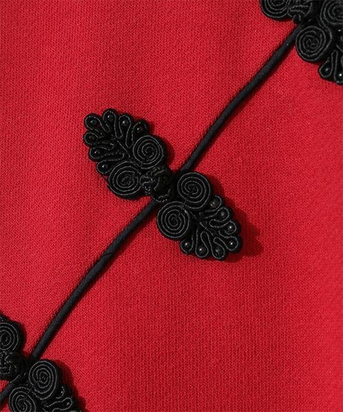 Candy Stripper（キャンディストリッパー）の「CHINA PEPE SWEAT トップス（スウェット・レディース・ブルー/ブラック/レッド・2）」の11枚目の写真