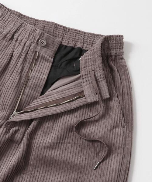 SENSE OF PLACE by URBAN RESEARCH（センスオブプレイスバイアーバンリサーチ）の「コーデュロイワイドパンツ（その他パンツ・メンズ・ブラック/パープル/ミント/ライトベージュ/ライトカーキ/ベージュ/ブラウン・MEDIUM/LARGE）」の14枚目の写真