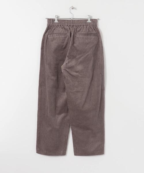 SENSE OF PLACE by URBAN RESEARCH（センスオブプレイスバイアーバンリサーチ）の「コーデュロイワイドパンツ（その他パンツ・メンズ・ブラック/パープル/ミント/ライトベージュ/ライトカーキ/ベージュ/ブラウン・MEDIUM/LARGE）」の15枚目の写真
