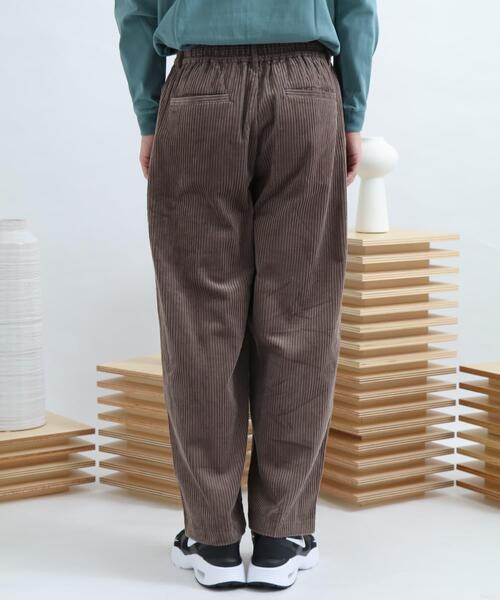 SENSE OF PLACE by URBAN RESEARCH（センスオブプレイスバイアーバンリサーチ）の「コーデュロイワイドパンツ（その他パンツ・メンズ・ブラック/パープル/ミント/ライトベージュ/ライトカーキ/ベージュ/ブラウン・MEDIUM/LARGE）」の19枚目の写真