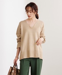 UR'S | 深Vﾈｯｸﾆｯﾄ(ニット/セーター)