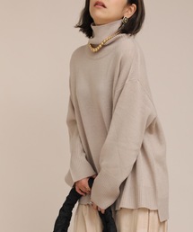 ap retro | バックスリットハイネックニット【ZOZO限定アイテム】(ニット/セーター)