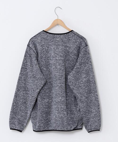 coen（コーエン）の「カチオンフリースカーディガン（カーディガン/ボレロ・メンズ・ベージュ/ブラック・LARGE/MEDIUM/X-LARGE/SMALL）」の13枚目の写真