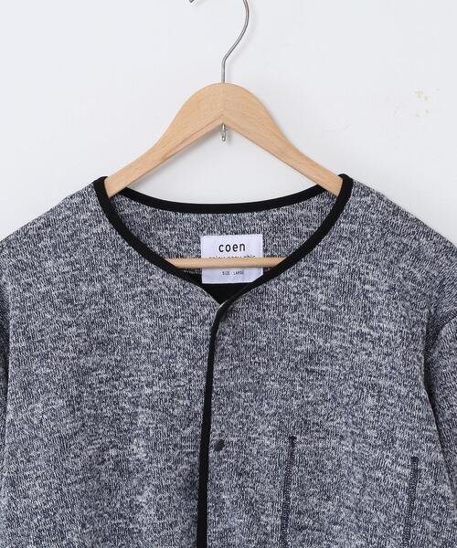 coen（コーエン）の「カチオンフリースカーディガン（カーディガン/ボレロ・メンズ・ベージュ/ブラック・LARGE/MEDIUM/X-LARGE/SMALL）」の14枚目の写真
