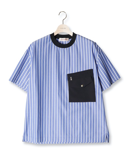 CULLNI（クルニ）の「2021春夏 ポケットストライプカットソー（T