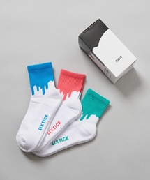 LIXTICK | 【LIXTICK/リックスティック】DRIP SOCKS 3PACK(ソックス/靴下)