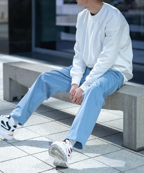 Rocky Monroe（ロッキーモンロー）の「ストレッチ ツイル ワイドテーパードシェフパンツ コックパンツ スケーターパンツ（その他パンツ・メンズ・ワンウォッシュ/ミント/カーキ/オフホワイト/ブラック/ネイビー/ベージュ/ブラウン/ブルーグレー/ブルー・L/XL/S/M）」の21枚目の写真