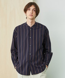 UNITED TOKYO | ストライプVネックリラックスシャツ/オーバーサイズ(シャツ/ブラウス)