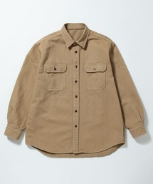 ADAM ET ROPE' | コットン/和紙 CPOシャツ/UNISEX(シャツ/ブラウス)