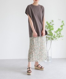 SENSE OF PLACE by URBAN RESEARCH | ナローラップフラワースカート(スカート)